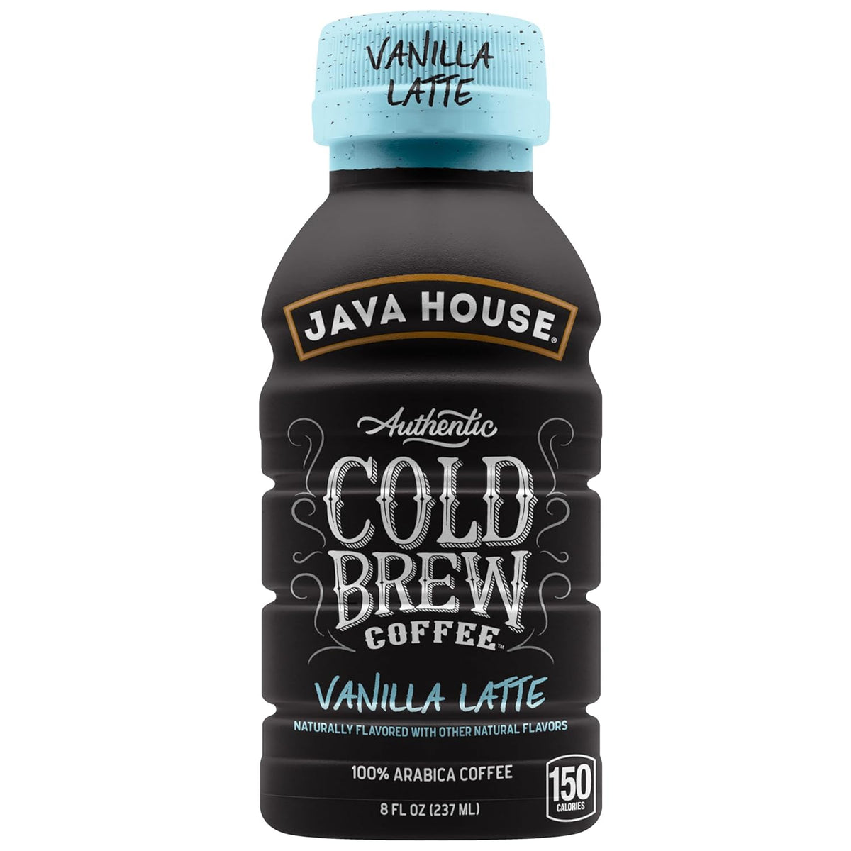 Java House Cold Brew 8oz Bottles - French Vanilla Latte