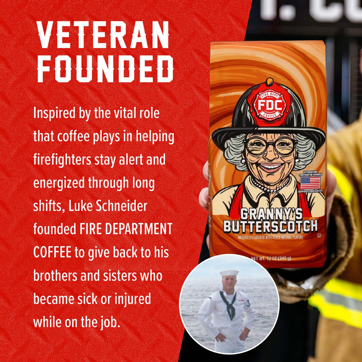 Fire Department Coffee Granny's Butterscotch Coffee