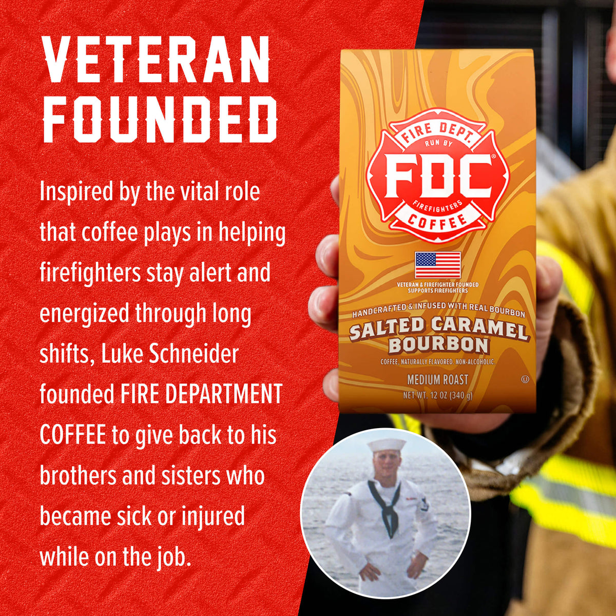 Fire Department Salted Caramel Bourbon Infused Coffee
