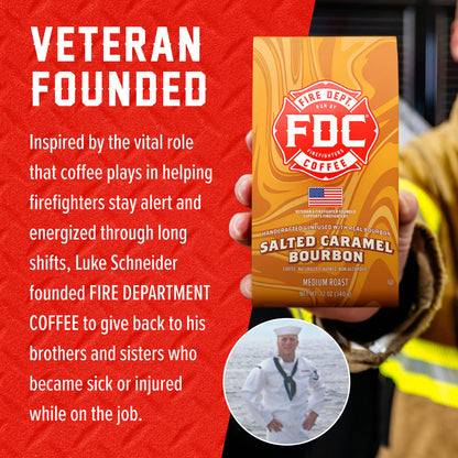 Fire Department Salted Caramel Bourbon Infused Coffee