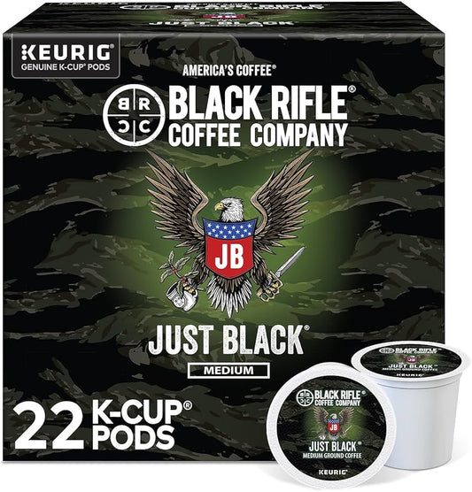 Black Rifle Coffee Just Black K-Cups