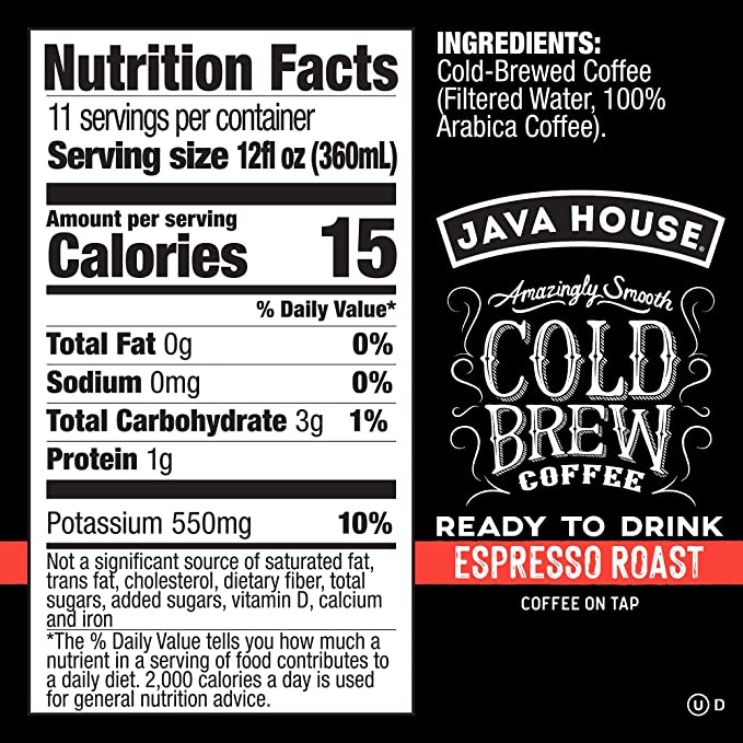 Java House Cold Brew On Tap