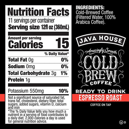 Java House Cold Brew On Tap