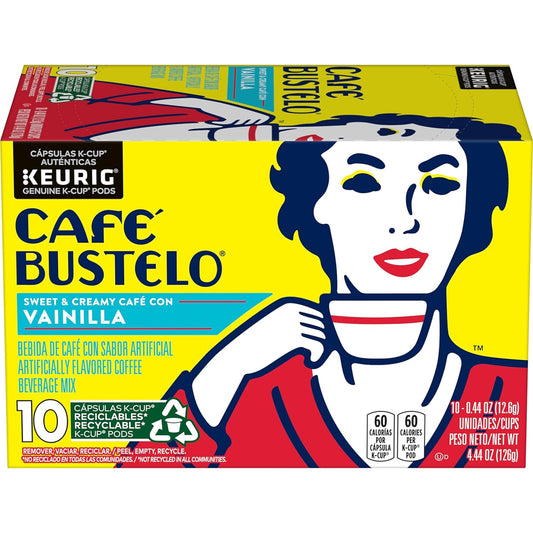 Cafe Bustelo Cafe Con Vainilla K-cups