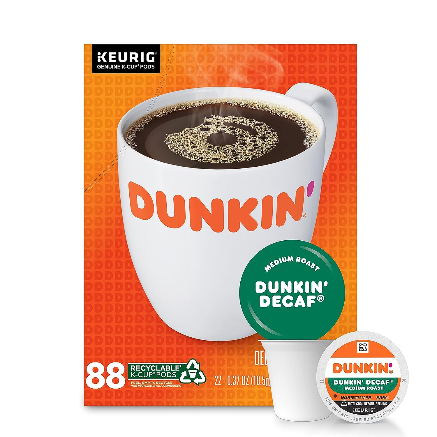 dunkin donuts decaf k cups