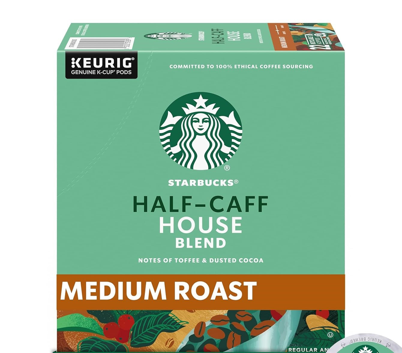 Starbucks Half-Caff House blend
