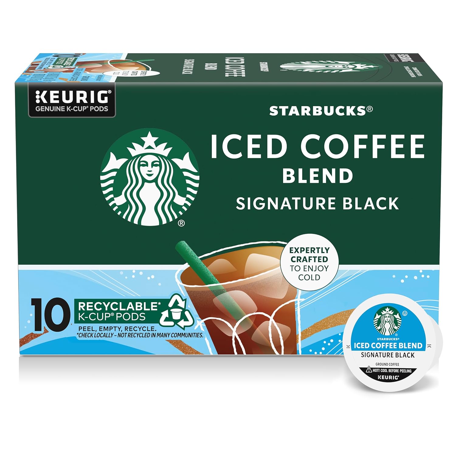Starbucks Iced Coffee Blend, Signature Black
