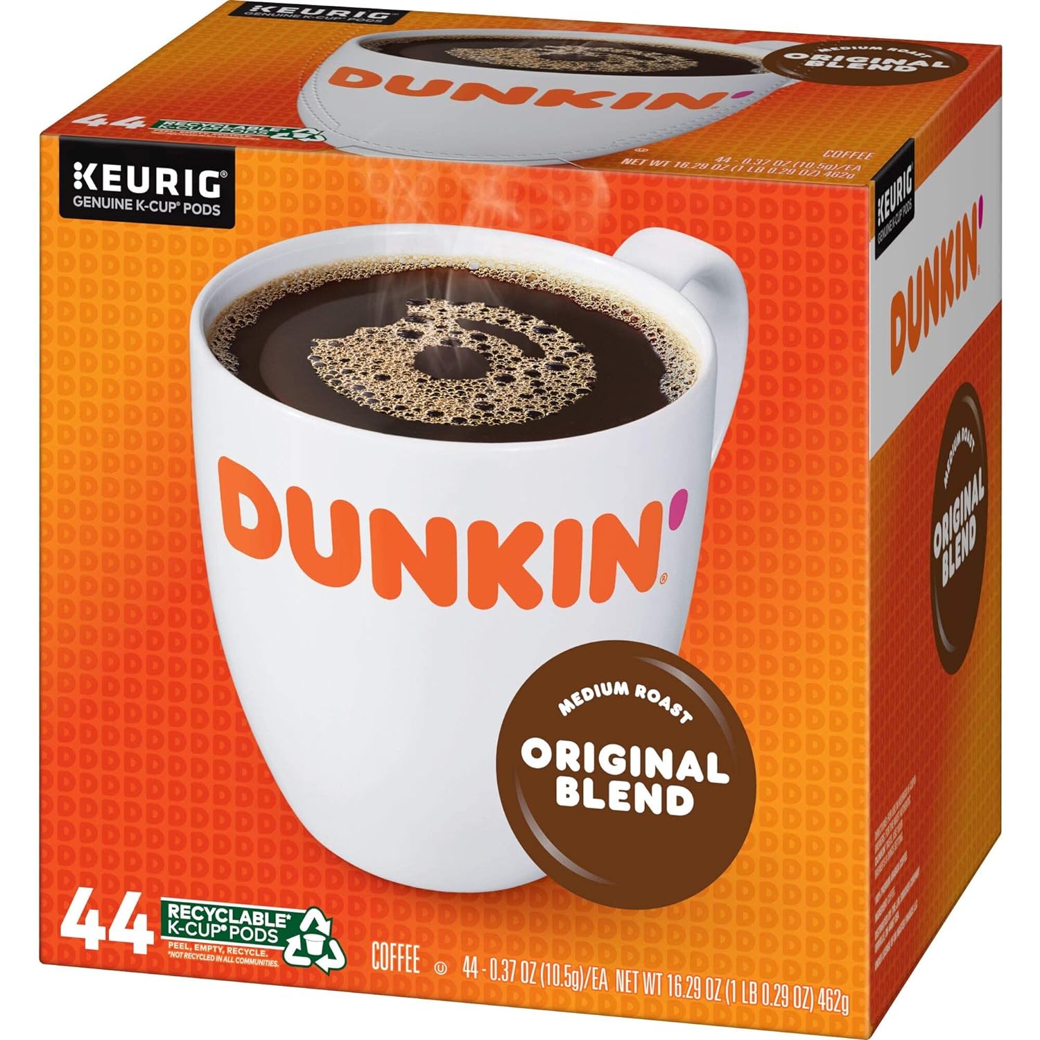 dunkin original blend k cups