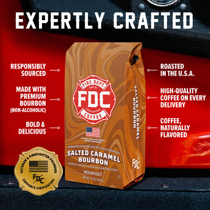 Fire Department Salted Caramel Bourbon Infused Coffee