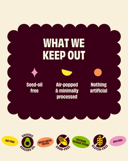 Cob Olive Oil Pink Salt Popped Sorghum