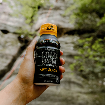 Java House Cold Brew 8oz Bottles - Pure Black