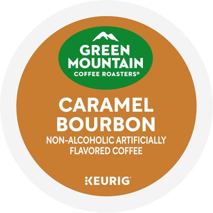 Green Mountain Caramel Bourbon Coffee K-Cup Pods for Keurig Brewers