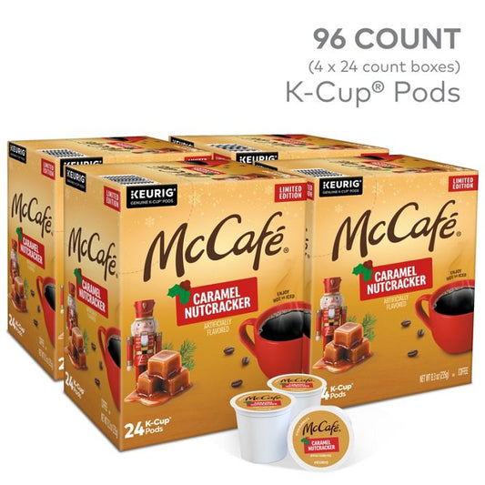 McCafé Caramel Nutcracker Flavored Coffee K-Cup Pods