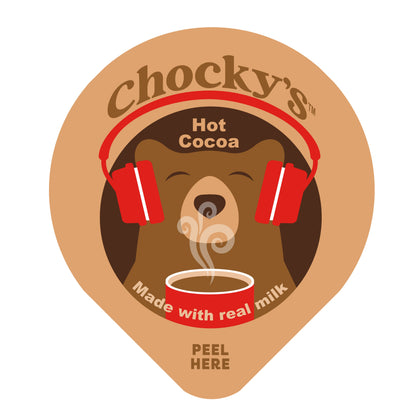 Chocky's Hot Cocoa Made with Real Milk Pods