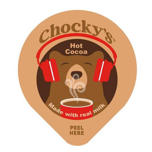 Chocky's Hot Cocoa Made with Real Milk Pods