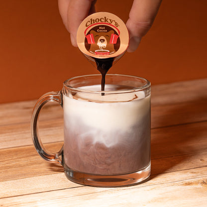 Chocky's Hot Cocoa Made with Real Milk Pods