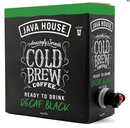 Java House Cold Brew On Tap - Decaf