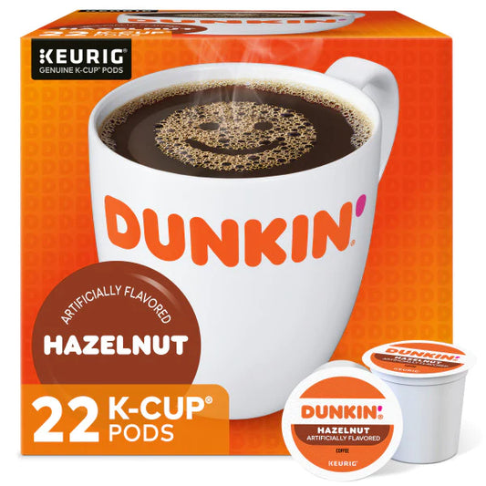 dunkin donuts hazelnut k cup