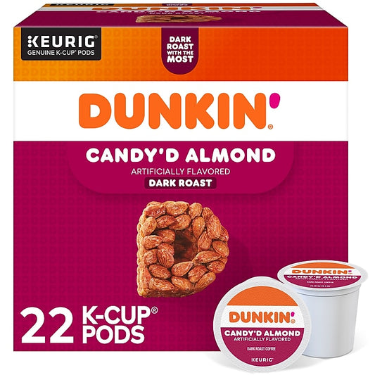 Dunkin Candy'd Almond Coffee K-cups