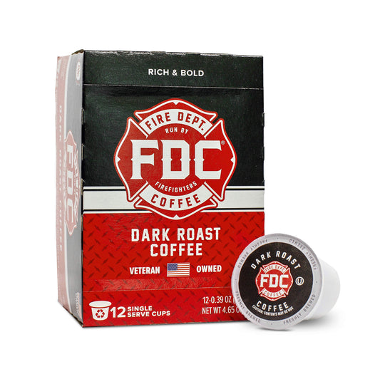 Fire Dept Coffee Dark Roast Pods