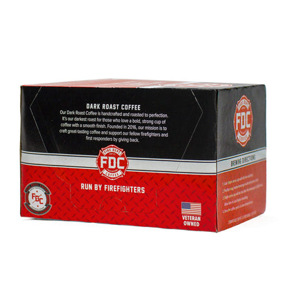 Fire Dept Coffee Dark Roast Pods