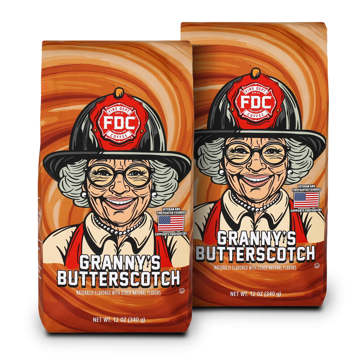 Fire Department Coffee Granny's Butterscotch Coffee