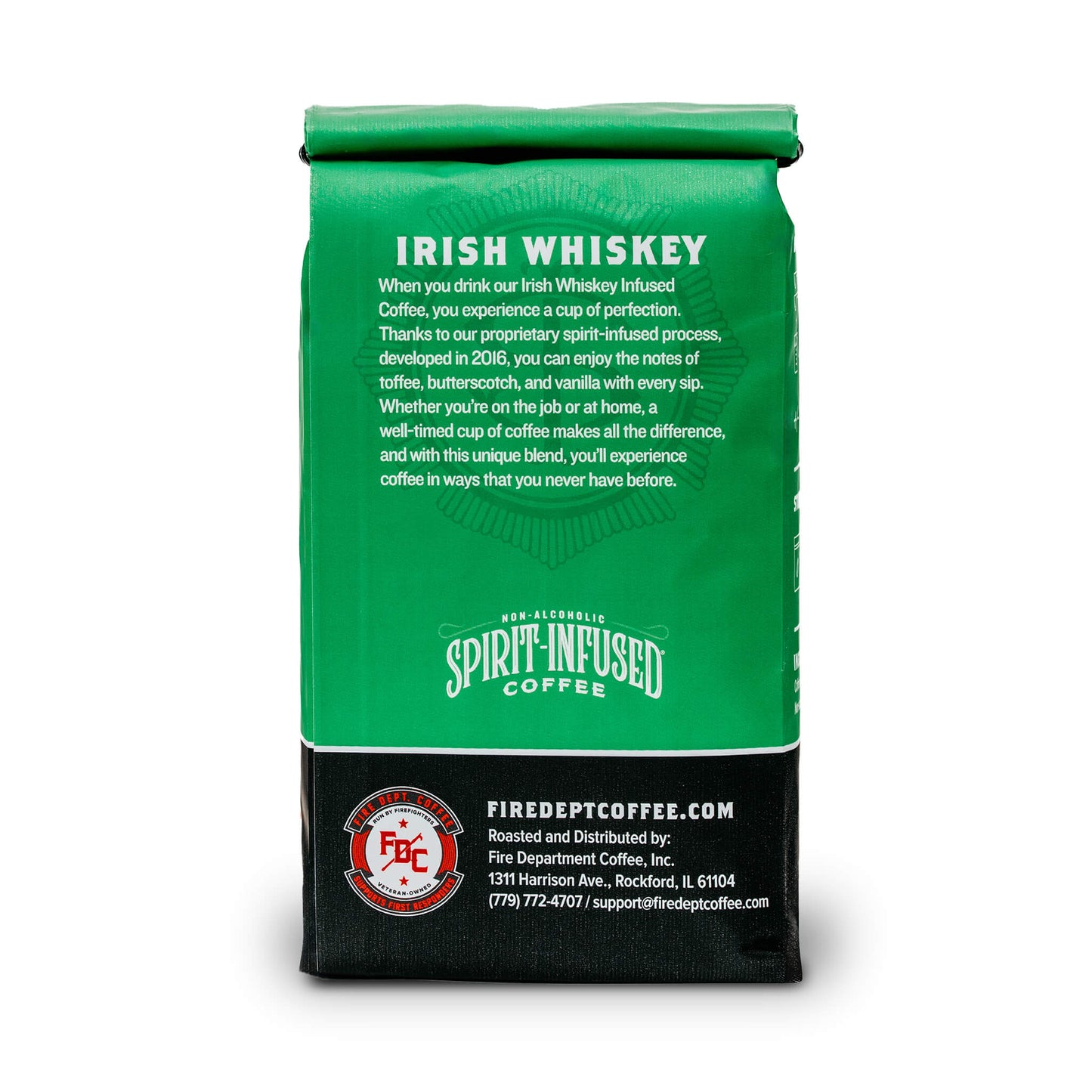 Fire Department Coffee Irish Whiskey Infused Coffee