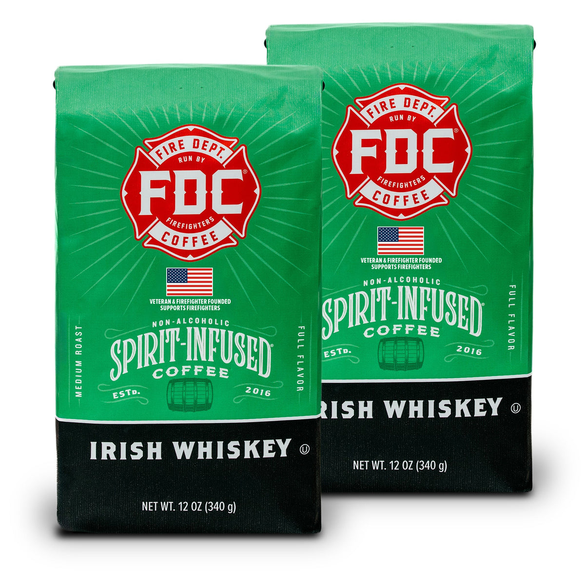 Fire Department Coffee Irish Whiskey Infused Coffee
