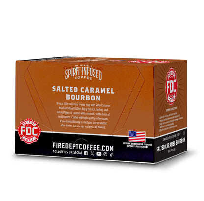 Fire Department Coffee Salted Caramel Bourbon Infused Coffee Pods