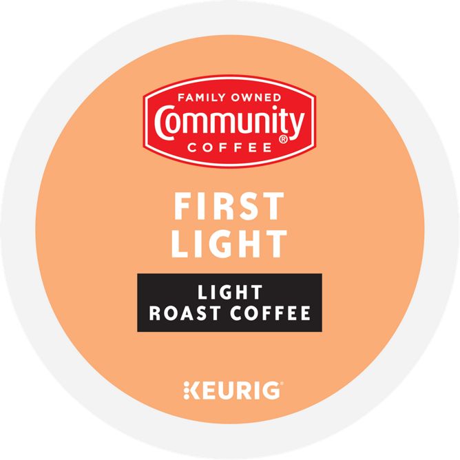 Community Coffee First Light Roast Coffee K-Cup Pods