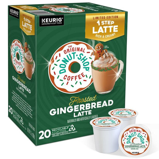 The Original Donut Shop Frosted Gingerbread Latte K-cups