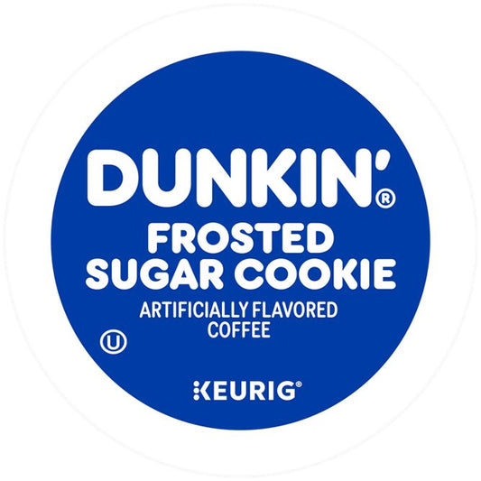 Dunkin Frosted Sugar Cookie Coffee Keurig K-Cup Pods