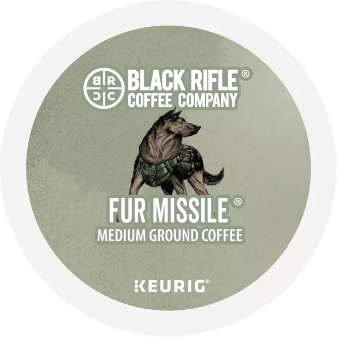 Black Rifle Coffee Fur Missile K-cups