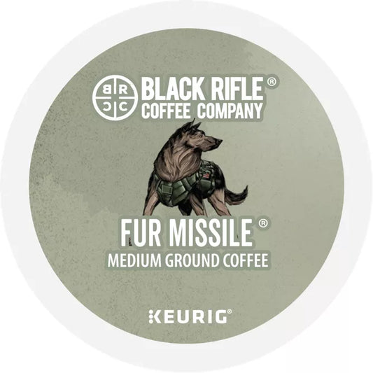 Black Rifle Coffee Fur Missile K-cups