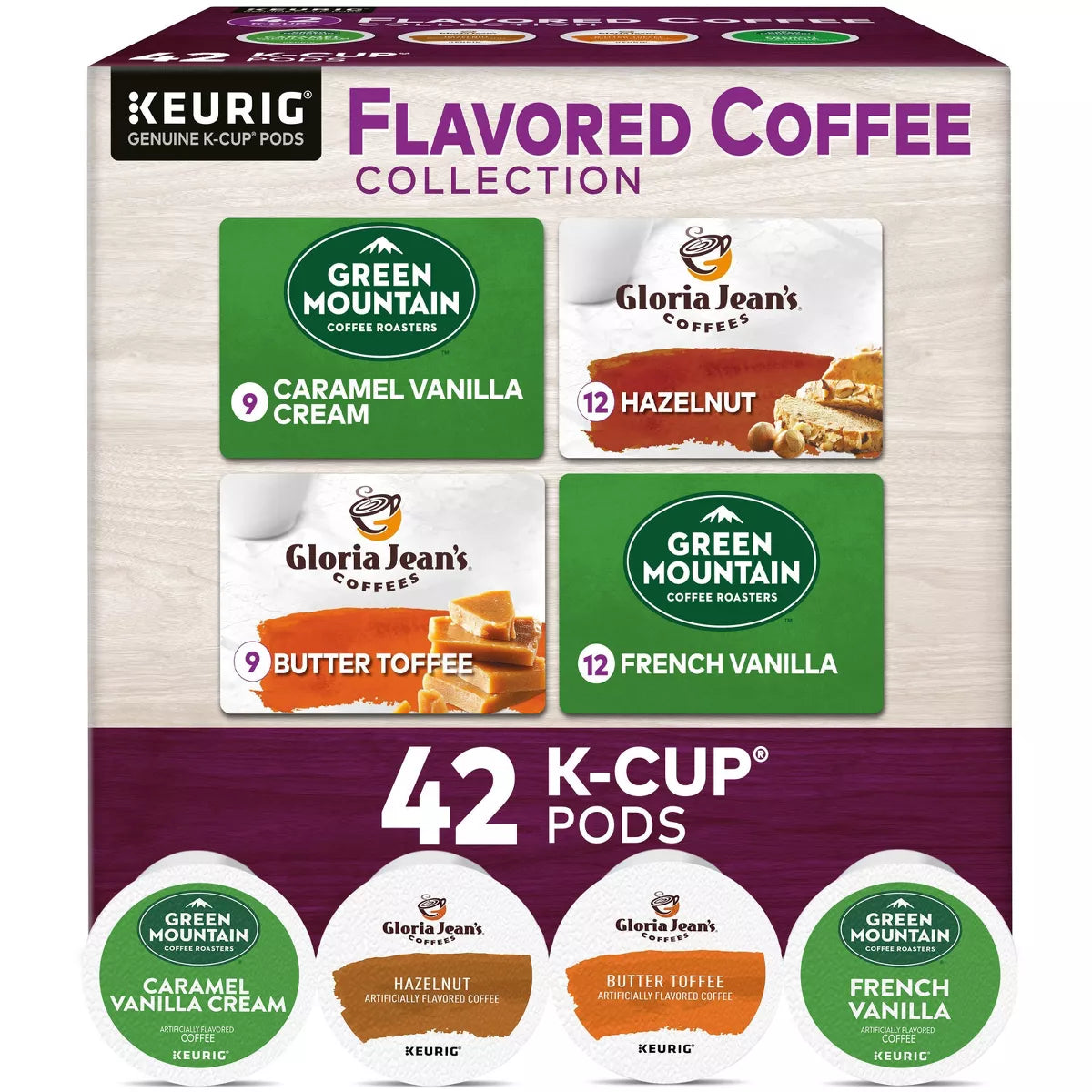 Keurig Flavored Coffee Collection Variety Box
