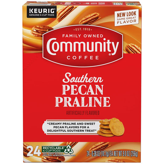 Community Coffee Southern Pecan Praline K-cups