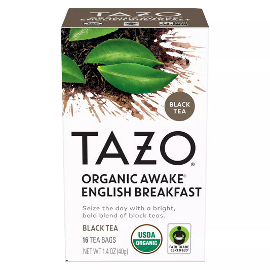 TAZO Organic Awake English Breakfast Black Tea bags