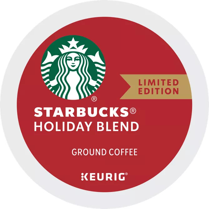 Starbucks K-cup Holiday Blend Coffee Pods 24ct Gift Box