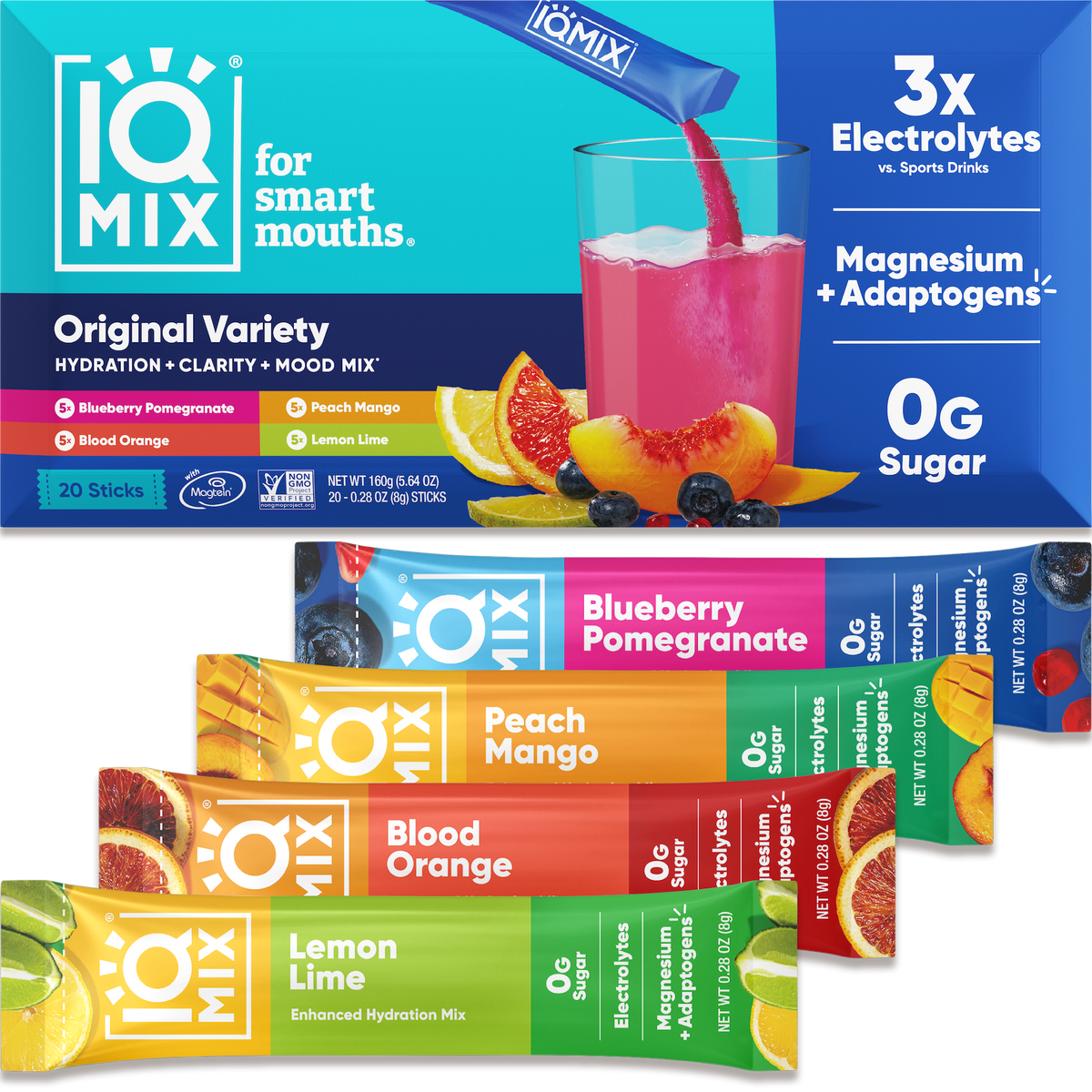 IQMIX Electrolyte Drink Mixes