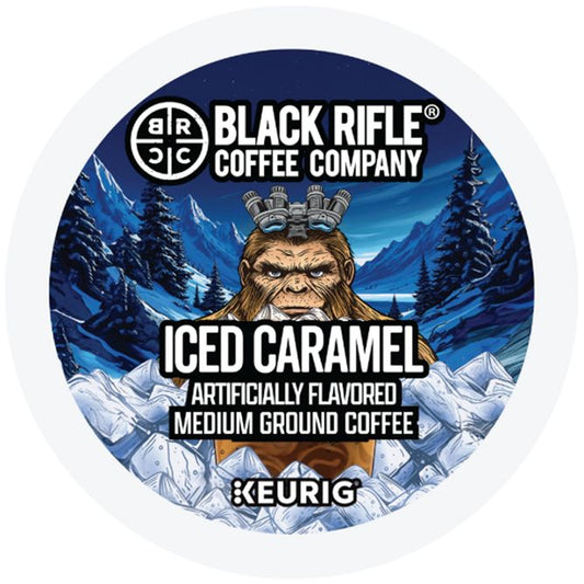 Black Rifle Coffee Iced Caramel Coffee K-Cup Pods