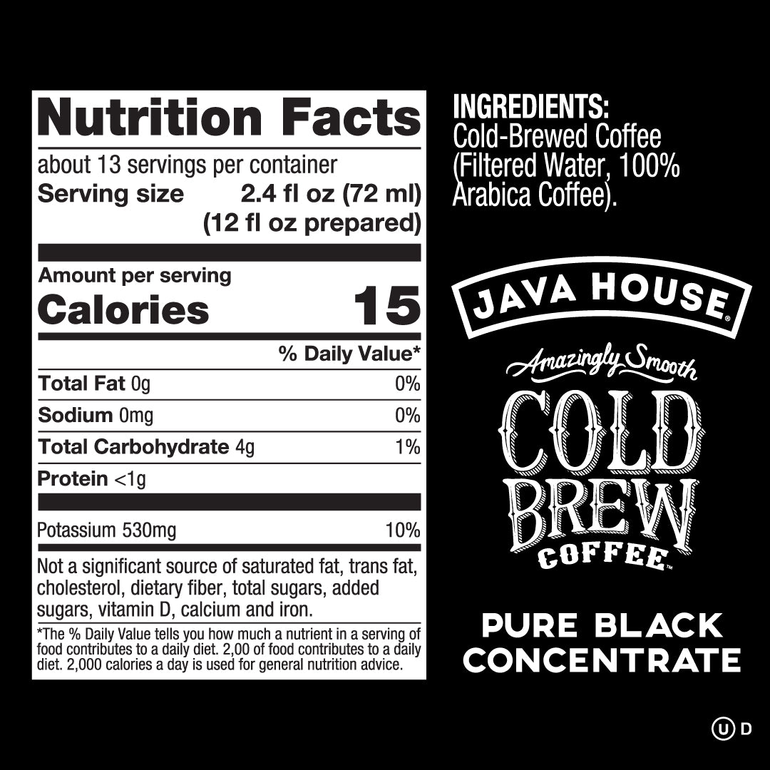 Java House Cold Brew Concentrate