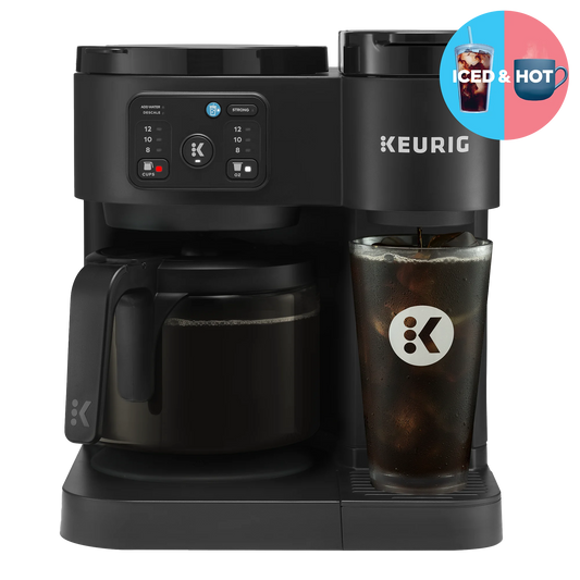 Keurig K-Duo Essentials, Hot & Iced Single-Serve K-Cup Pod Coffee Maker & Carafe