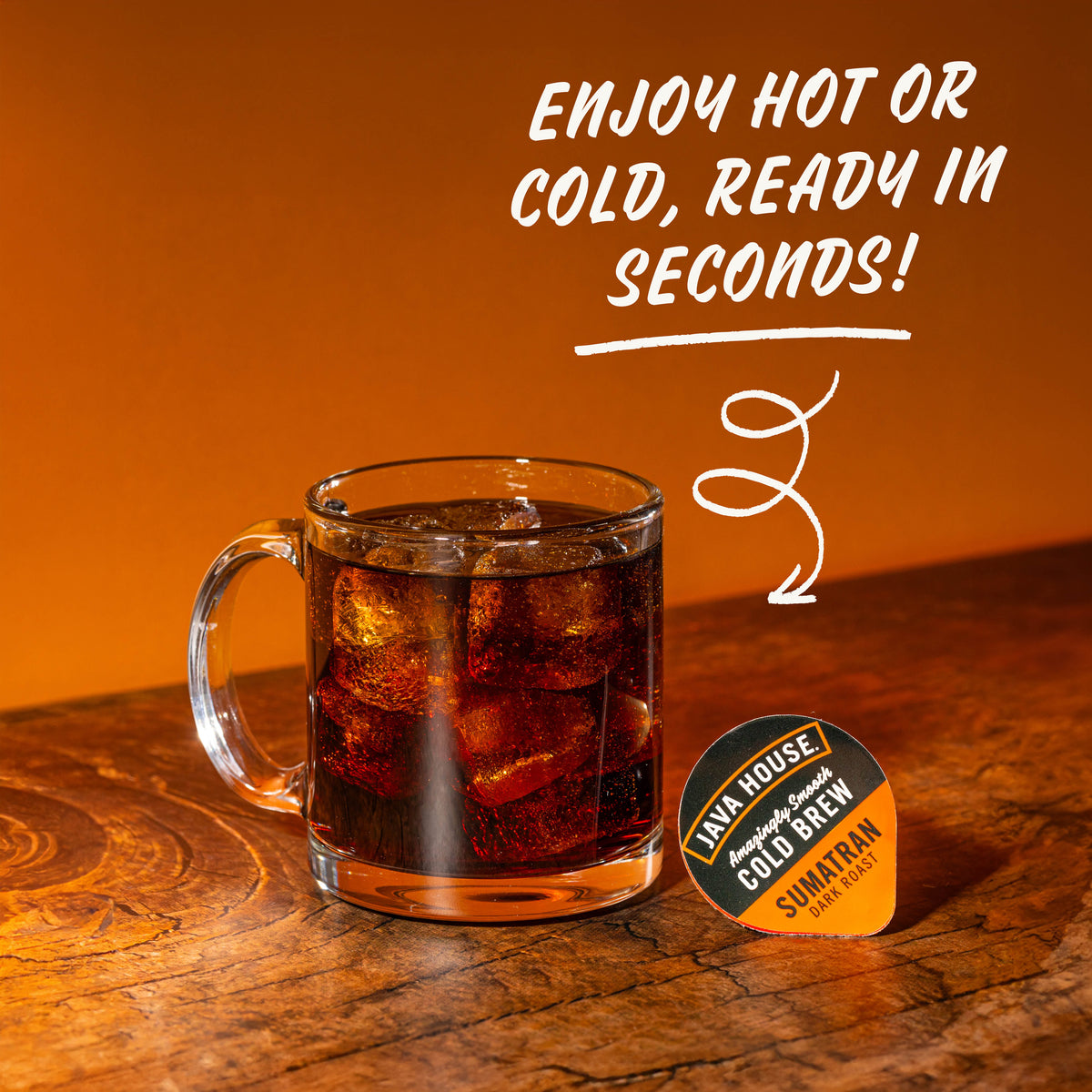 Java House Cold Brew Coffee Pods - Sumatran