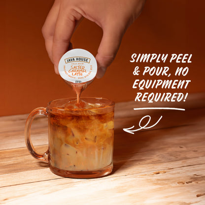 Java House Cold Brew Latte - Salted Caramel