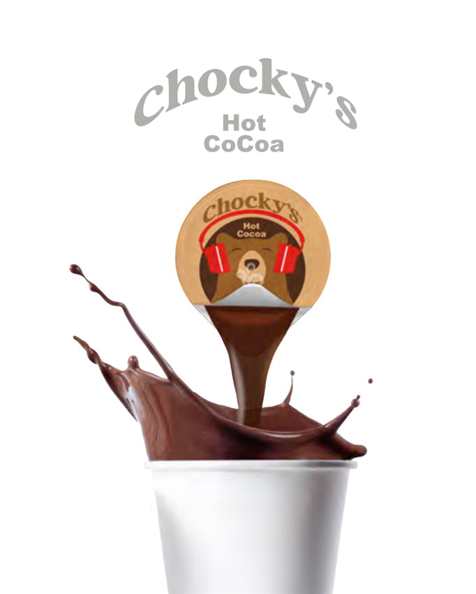 Chocky's Hot Cocoa Made with Real Milk Pods