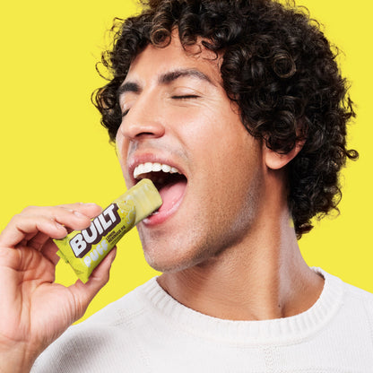 Lemon Meringue Pie Puff Protein Bar | Built High Protein Snack
