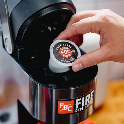 Fire Dept Coffee Dark Roast Pods