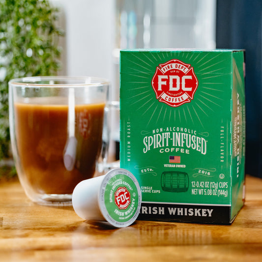 Fire Department Coffee Irish Whiskey Infused Coffee Pods
