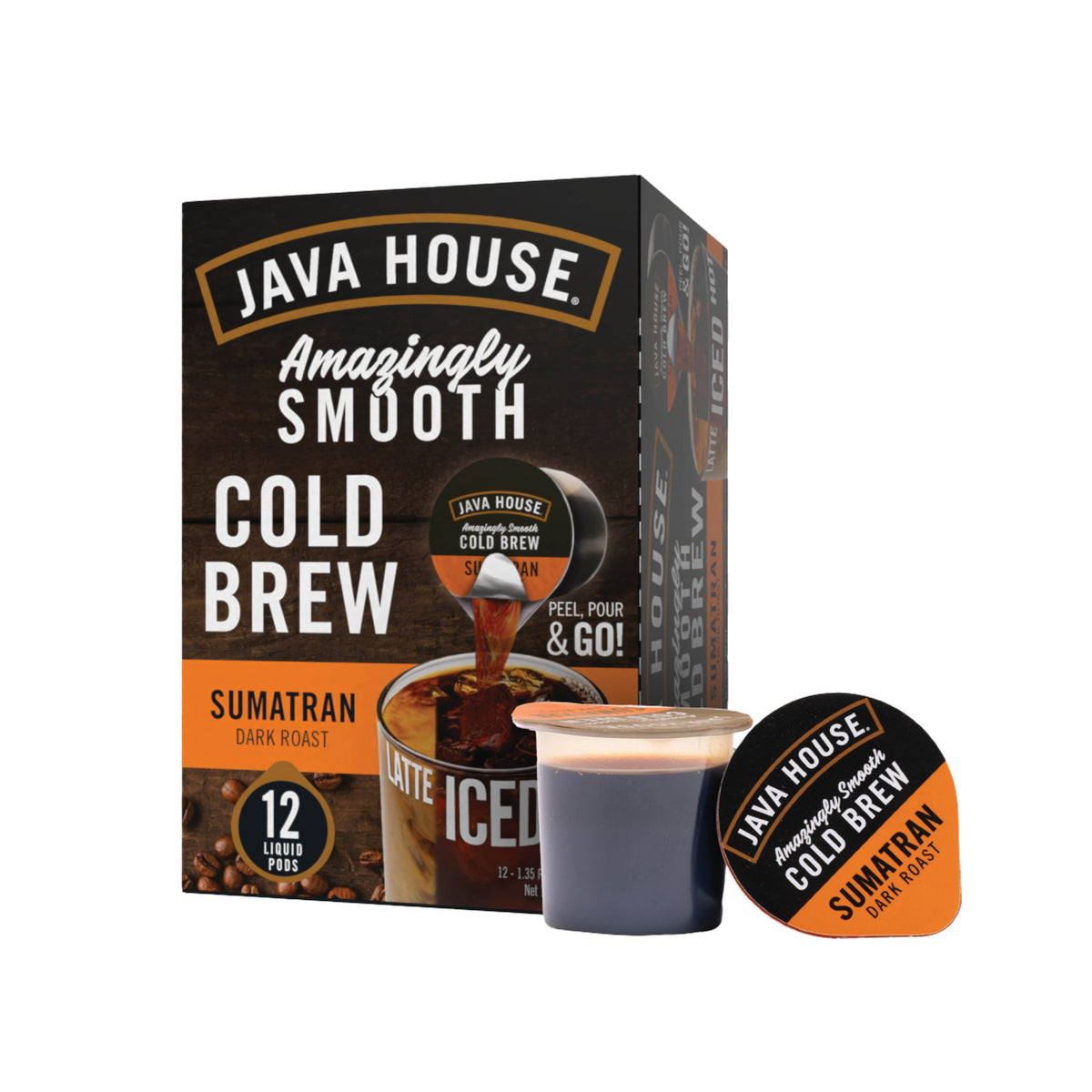 Java House Cold Brew Coffee Pods - Sumatran