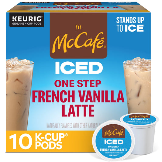 McCafé Iced French Vanilla Latte K-Cup  Keurig
